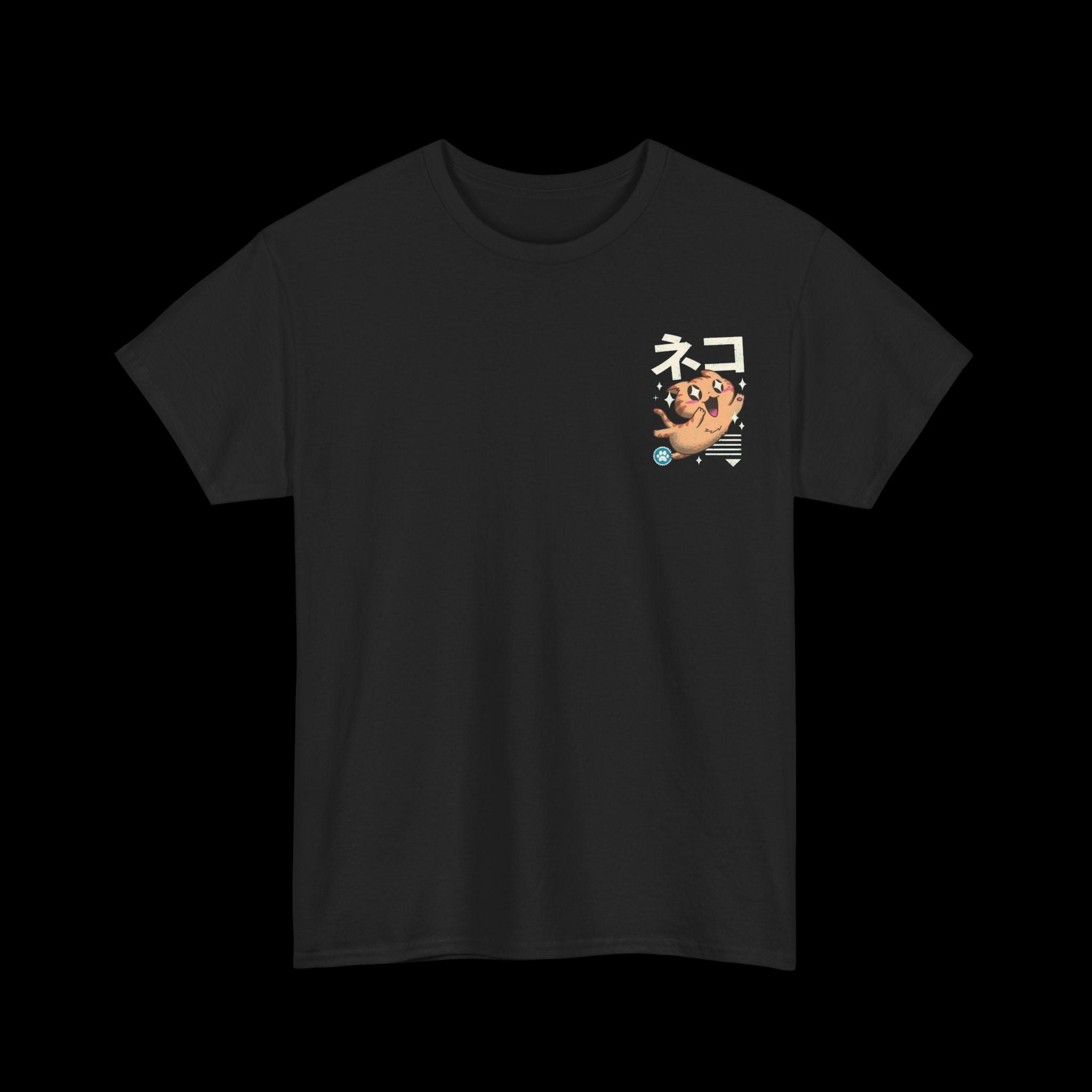 Kawaii Cat Tee — Japanese "Neko" Graphic T-Shirt